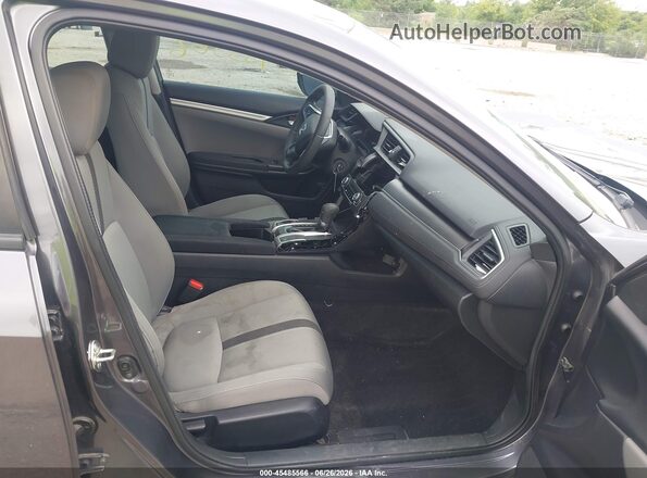 19XFC2F56GE026118 2016 HONDA CIVIC Серый Вид салона спереди