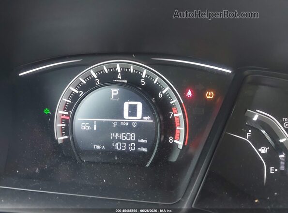 19XFC2F56GE026118 2016 HONDA CIVIC Серый Вид задних сидений
