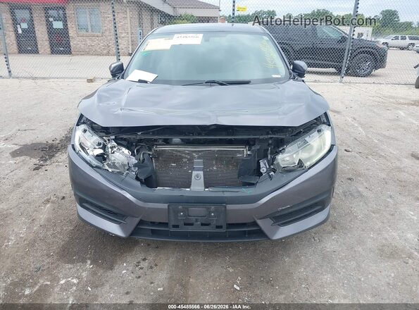 19XFC2F56GE026118 2016 HONDA CIVIC Серый Вид спереди