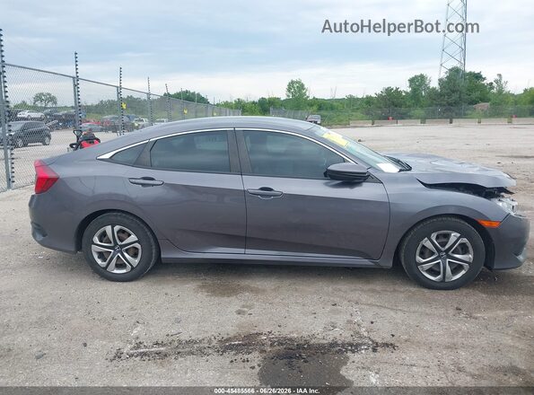 19XFC2F56GE026118 2016 HONDA CIVIC Серый Вид задней части салона