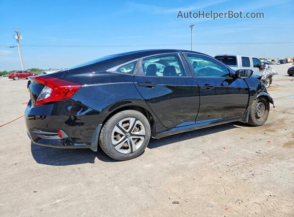 19XFC2F56GE035174 2016 HONDA CIVIC Black უკანა მარჯვენა