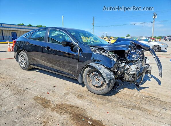 19XFC2F56GE035174 2016 HONDA CIVIC Black წინა მარჯვენა