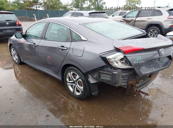 19XFC2F56GE057112 2016 HONDA CIVIC Gray Задня ліва чверть