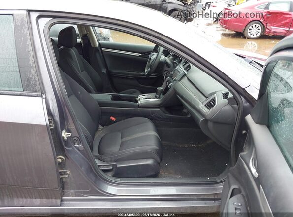 19XFC2F56GE057112 2016 HONDA CIVIC Gray Вид салону спереду