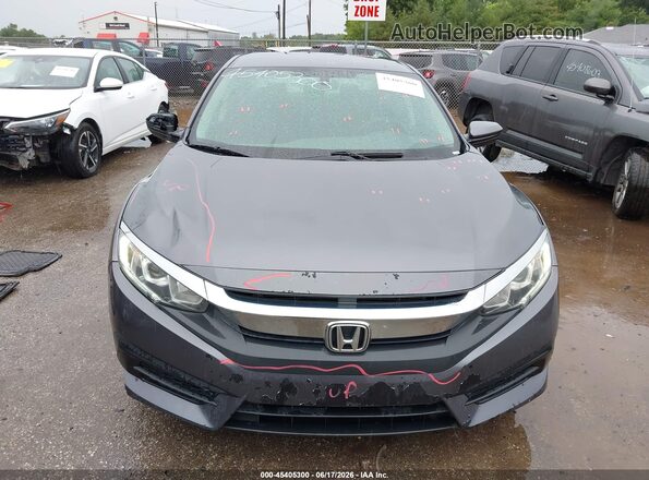 19XFC2F56GE057112 2016 HONDA CIVIC Gray Вид задньої частини салону