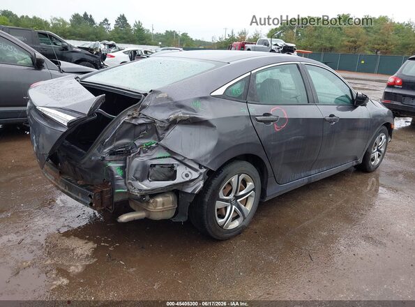 19XFC2F56GE057112 2016 HONDA CIVIC Gray Задня права чверть