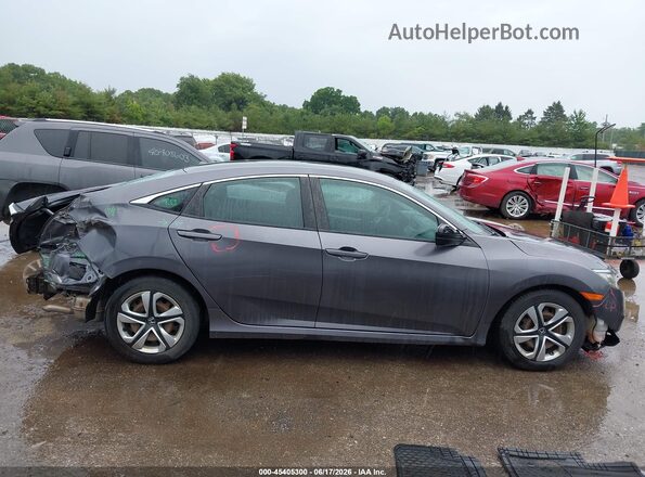 19XFC2F56GE057112 2016 HONDA CIVIC Gray Панорамний вид салону 360°