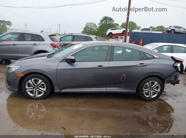 19XFC2F56GE057112 2016 HONDA CIVIC Gray 