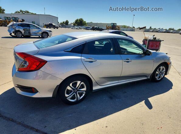 19XFC2F56GE245080 2016 HONDA CIVIC Silver Հետևի աջ