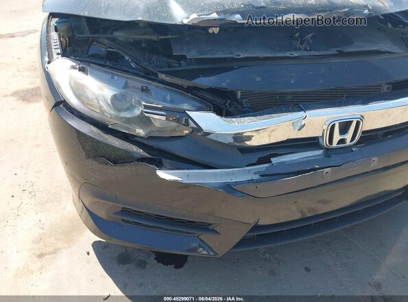 19XFC2F56GE246827 2016 HONDA CIVIC Black Widok z przodu