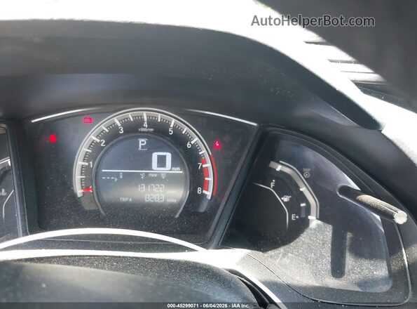 19XFC2F56GE246827 2016 HONDA CIVIC Black Widok tylnych siedzeń