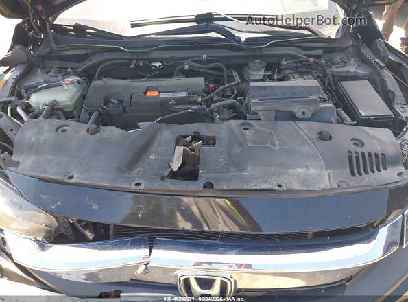 19XFC2F56GE246827 2016 HONDA CIVIC Black Widok z tyłu