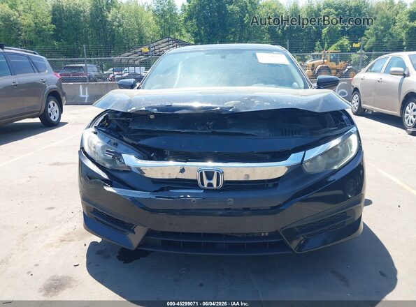19XFC2F56GE246827 2016 HONDA CIVIC Black Widok zestawu wskaźników