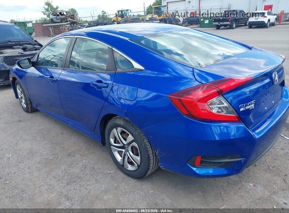 19XFC2F56HE011913 2017 HONDA CIVIC Blue უკანა მარცხენა