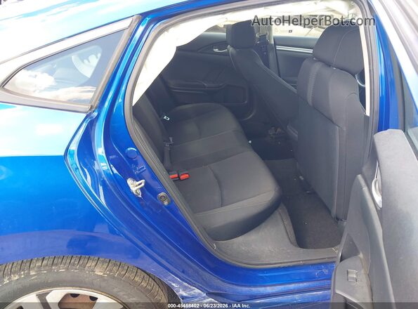 19XFC2F56HE011913 2017 HONDA CIVIC Blue VIN კოდის სტიკერის ხედი