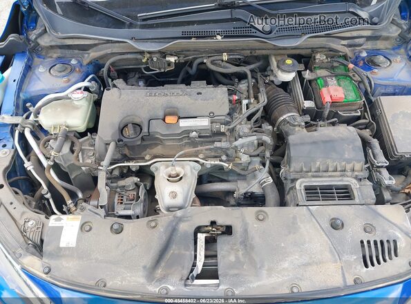 19XFC2F56HE011913 2017 HONDA CIVIC Blue უკანა ხედი
