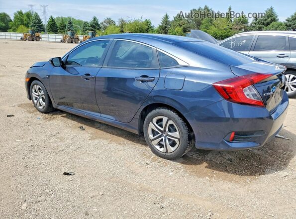 19XFC2F56HE041140 2017 HONDA CIVIC Gray Tył lewy