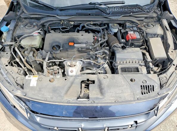 19XFC2F56HE041140 2017 HONDA CIVIC Gray Widok wnętrza z tyłu