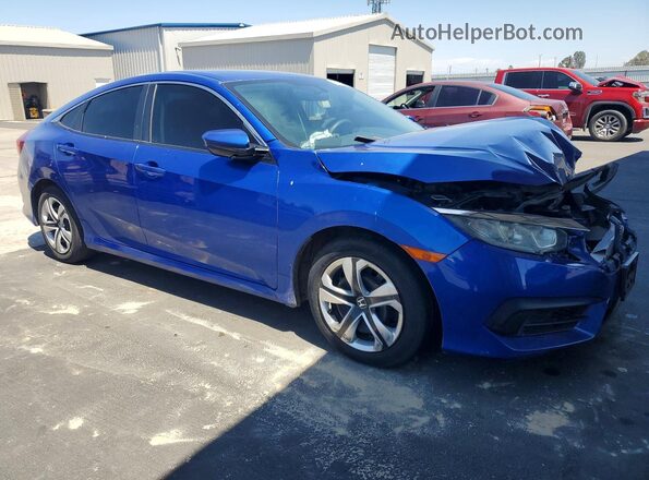 19XFC2F56HE208208 2017 HONDA CIVIC Синий Передняя правая четверть
