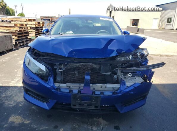 19XFC2F56HE208208 2017 HONDA CIVIC Синий Вид спереди