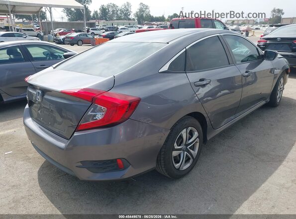 19XFC2F56HE218981 2017 HONDA CIVIC Gray Trasero derecho
