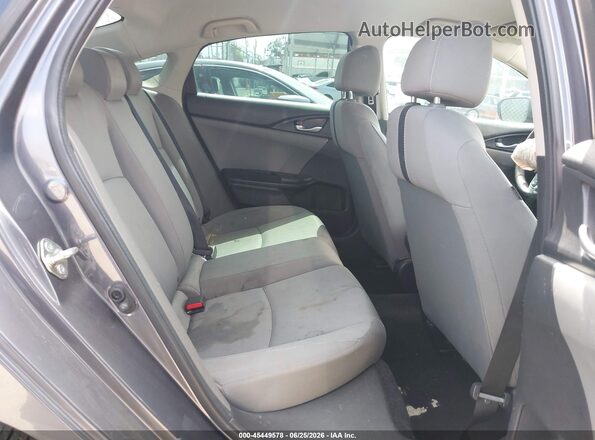 19XFC2F56HE218981 2017 HONDA CIVIC Gray Vista de la etiqueta del VIN
