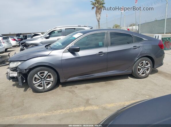 19XFC2F56HE218981 2017 HONDA CIVIC Gray 