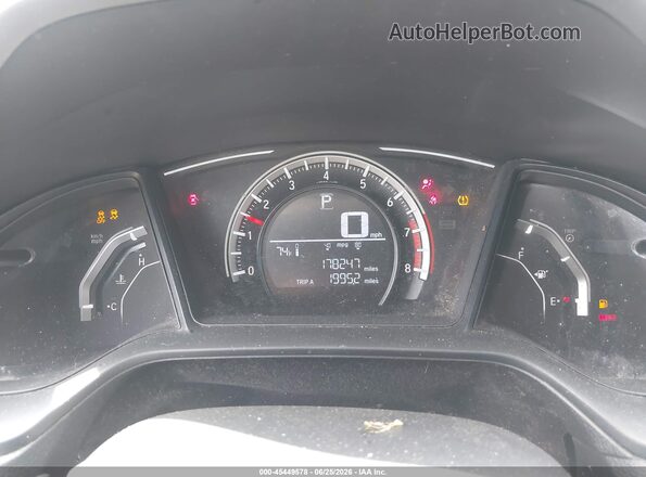 19XFC2F56HE218981 2017 HONDA CIVIC Gray Vista de los asientos traseros