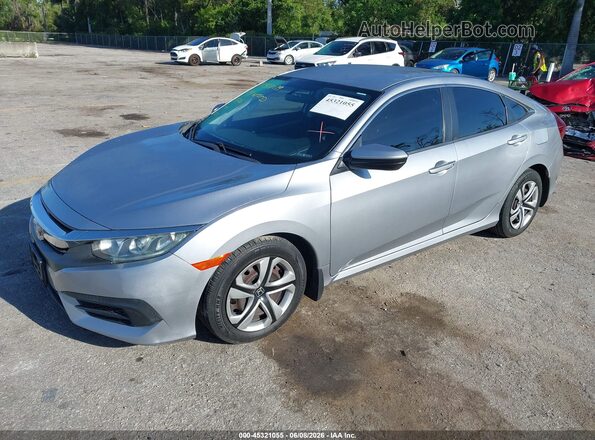 19XFC2F56JE002313 2018 HONDA CIVIC Silver 