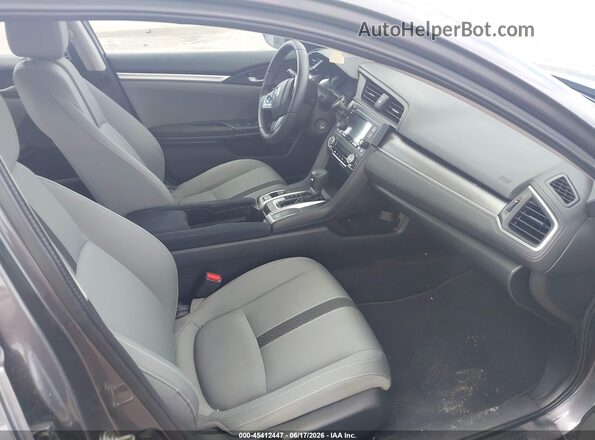 19XFC2F57GE028976 2016 HONDA CIVIC Gray Front interior view