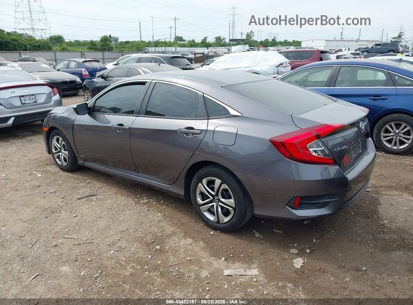 19XFC2F57GE037807 2016 HONDA CIVIC Gray Tył lewy