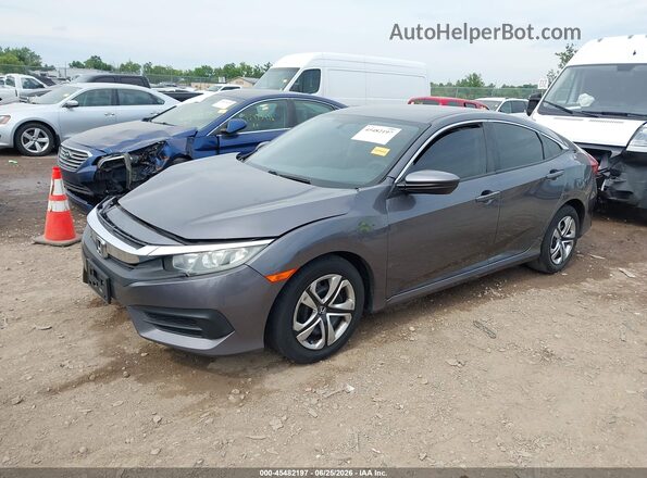19XFC2F57GE037807 2016 HONDA CIVIC Gray Przód lewy