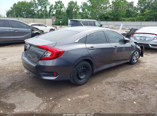 19XFC2F57GE037807 2016 HONDA CIVIC Gray Tył prawy