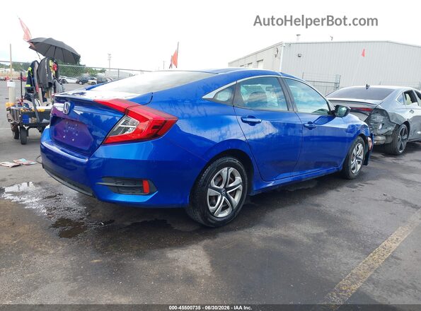19XFC2F57GE233391 2016 HONDA CIVIC Blue Trasero derecho