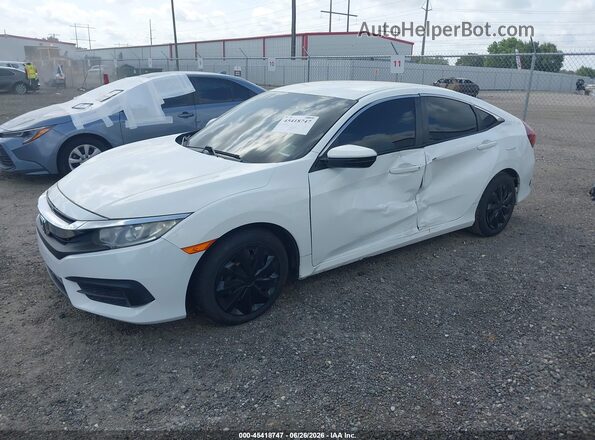 19XFC2F57HE001651 2017 HONDA CIVIC Белый Передняя левая четверть