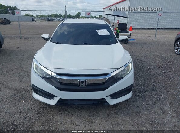 19XFC2F57HE001651 2017 HONDA CIVIC Белый Вид щитка приборов