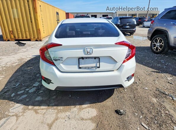 19XFC2F57HE013282 2017 HONDA CIVIC White უკანა ხედი