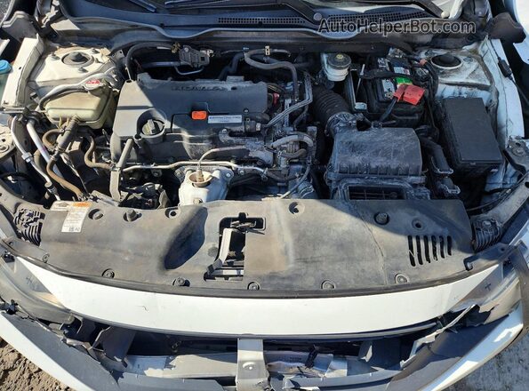 19XFC2F57HE013282 2017 HONDA CIVIC White უკანა სალონის ხედი