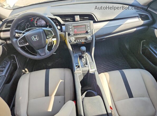 19XFC2F57HE013282 2017 HONDA CIVIC White წინა პანელის ხედი