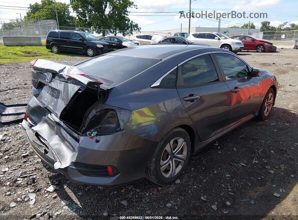 19XFC2F57HE028400 2017 HONDA CIVIC Gray Задня права чверть