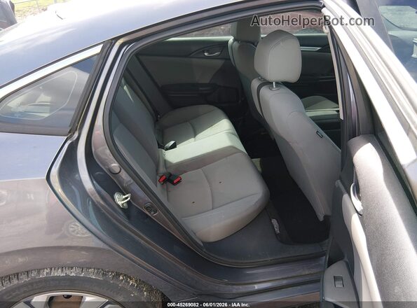 19XFC2F57HE028400 2017 HONDA CIVIC Gray Вид наклейки з VIN-кодом