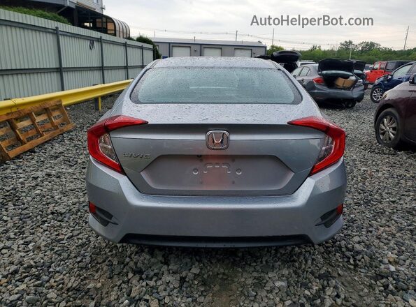 19XFC2F57HE050297 2017 HONDA CIVIC Серебряный Вид сзади