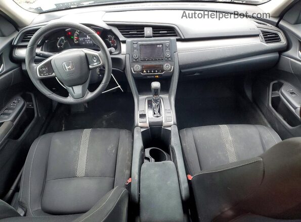 19XFC2F57HE050297 2017 HONDA CIVIC Серебряный Вид панели приборов
