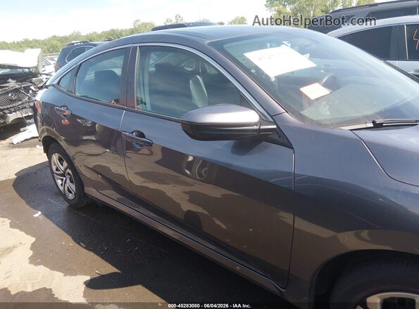 19XFC2F57HE055886 2017 HONDA CIVIC Gray 