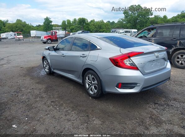 19XFC2F57HE068573 2017 HONDA CIVIC Silver Задня ліва чверть