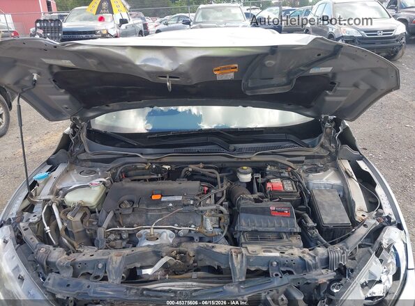 19XFC2F57HE068573 2017 HONDA CIVIC Silver Вид ззаду