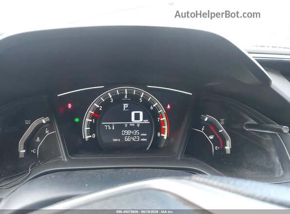 19XFC2F57HE068573 2017 HONDA CIVIC Silver Вид задніх сидінь