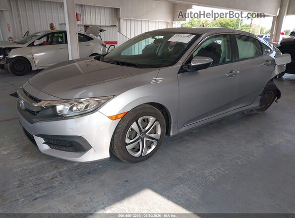 19XFC2F57JE004913 2018 HONDA CIVIC Silver Front left