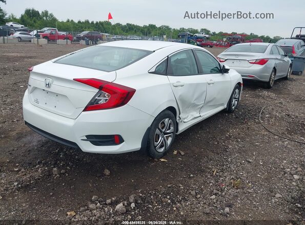 19XFC2F57JE020478 2018 HONDA CIVIC White უკანა მარჯვენა