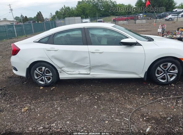 19XFC2F57JE020478 2018 HONDA CIVIC White წინა ხედი